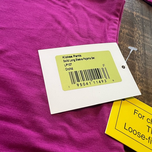 Kickee Pants size 2T solid orchid long sleeve pajamas new - Picture 3 of 4